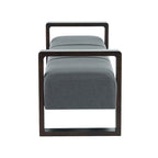 Banc ottoman moderne rembourré Taylor Long avec design multifonctionnel