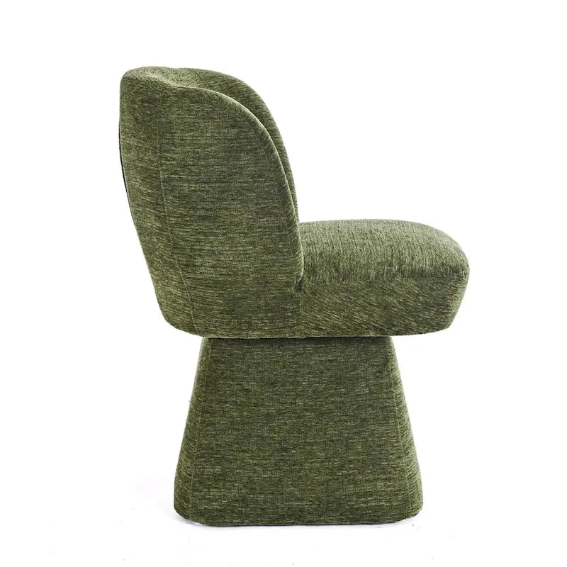 Chaises de salle à manger tapissées de tissu