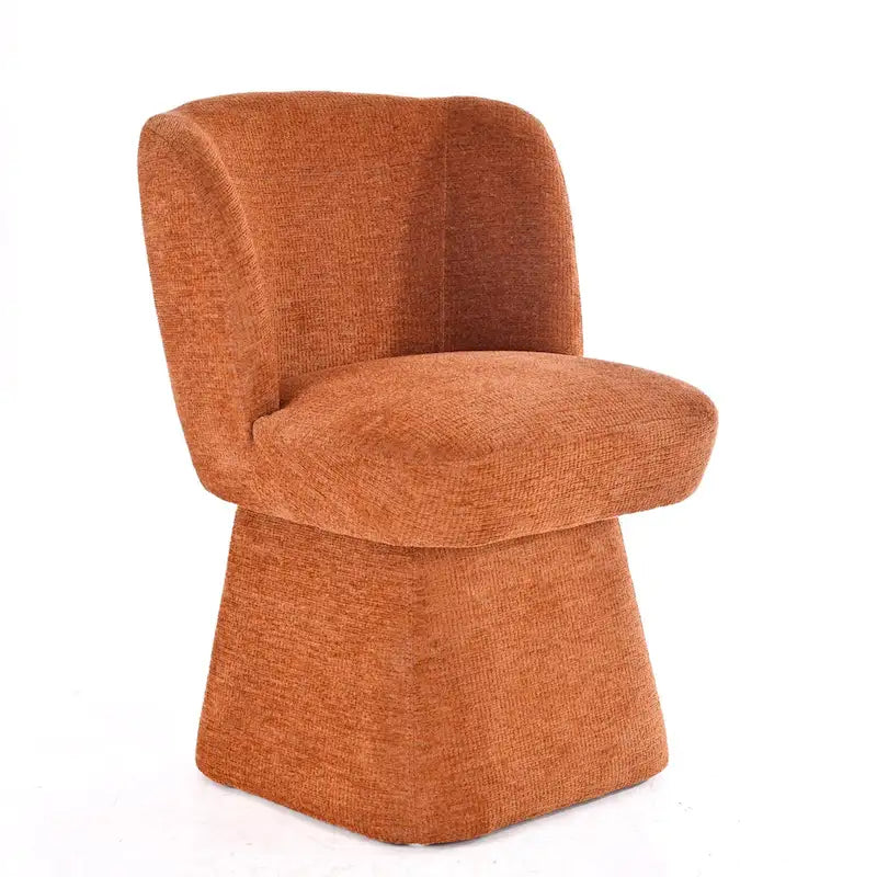 Chaises de salle à manger tapissées de tissu