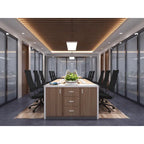 Chaise de bureau moderne haute avec dossier haut, en similicuir PU, pivotante, inclinable, réglable, avec coussin, modèle de designer, pour dirigeant