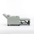 Fauteuil-lit gigogne convertible 3-en-1 avec port USB - 34,26 x 68,12 x 33,08