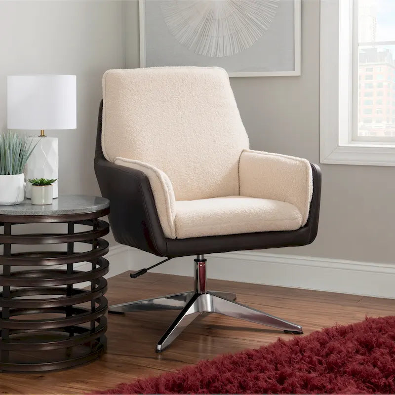 Fauteuil pivotant Sherpa Fauteuil d'appoint