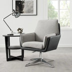 Marcia Swivel Sherpa Chair Accent Chair
