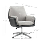 Fauteuil pivotant Sherpa Fauteuil d'appoint