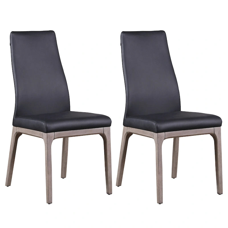 Chaise d'appoint contemporaine à dossier galbé avec piètement en bois