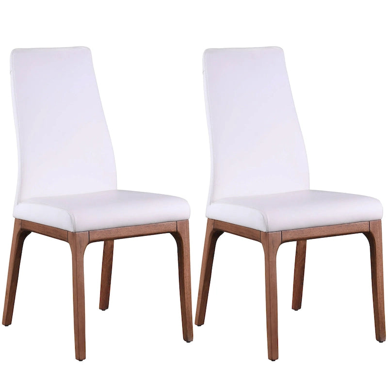 Chaise d'appoint contemporaine à dossier galbé avec piètement en bois