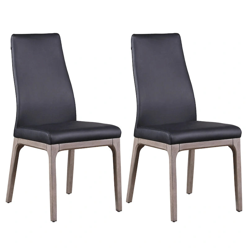 Chaise d'appoint contemporaine à dossier galbé avec piètement en bois