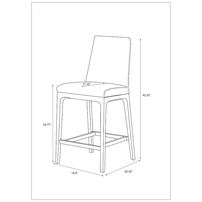 Chaise d'appoint contemporaine à dossier galbé avec piètement en bois