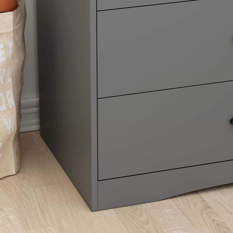 Causeuse en tissu moderne du milieu du siècle | Dossier capitonné | Pieds en bois massif | 2 places