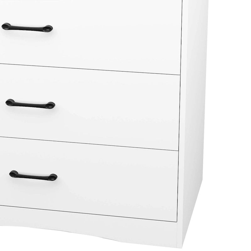 Causeuse en tissu moderne du milieu du siècle | Dossier capitonné | Pieds en bois massif | 2 places