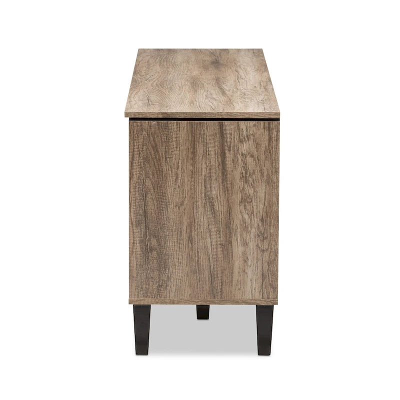 Table à manger rustique en bois massif | 6 places | Table de cuisine de style ferme