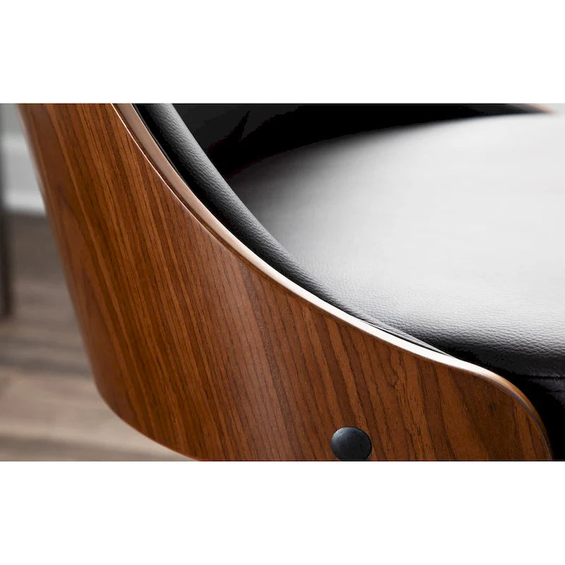 Tabouret de bar pivotant | Hauteur réglable | Siège rembourré | Tabouret de cuisine et de comptoir