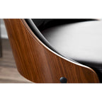 Tabouret de bar pivotant | Hauteur réglable | Siège rembourré | Tabouret de cuisine et de comptoir