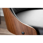 Tabouret de bar pivotant | Hauteur réglable | Siège rembourré | Tabouret de cuisine et de comptoir