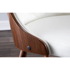Tabouret de bar pivotant | Hauteur réglable | Siège rembourré | Tabouret de cuisine et de comptoir