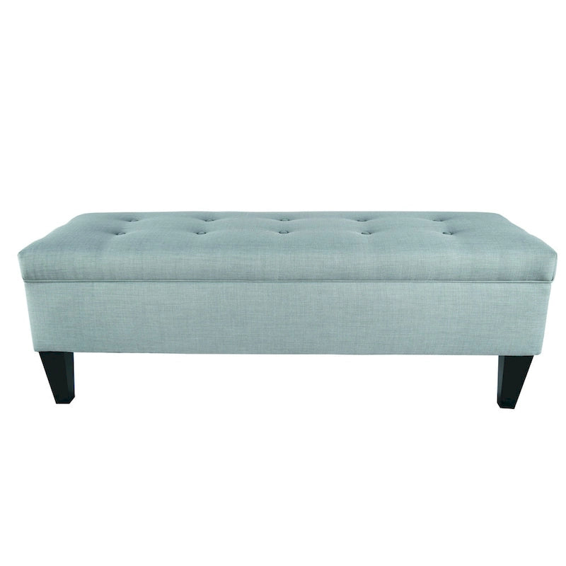 Banc de rangement ottoman capitonné Brooke