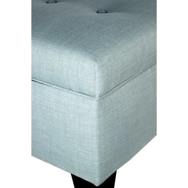 Banc de rangement ottoman capitonné Brooke