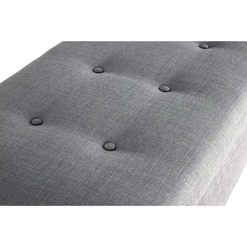 Banc de rangement ottoman capitonné Brooke