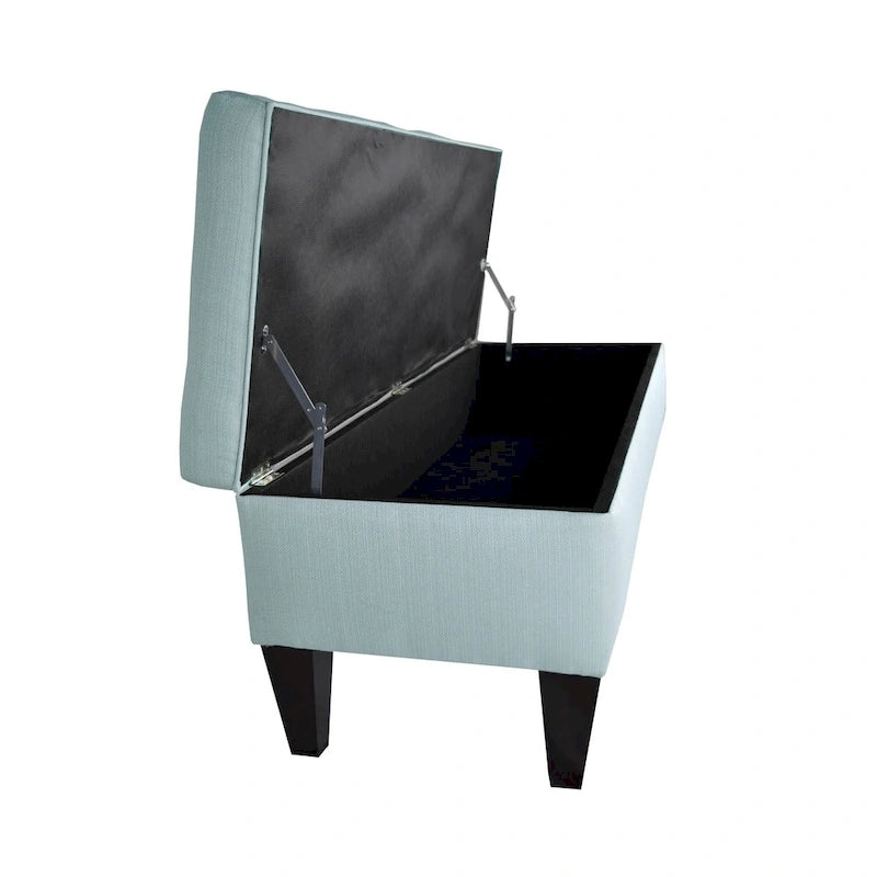 Banc de rangement ottoman capitonné Brooke