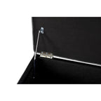 Banc de rangement ottoman capitonné Brooke