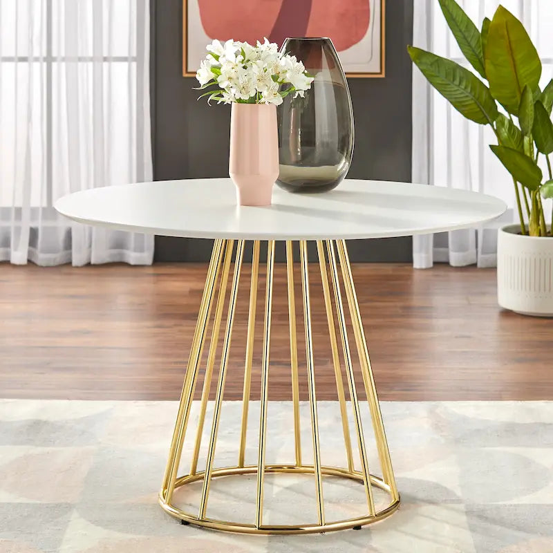 Table à manger ronde - 110 cm de diamètre
