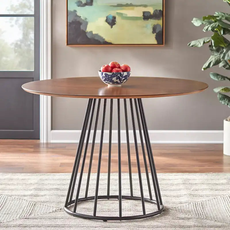 Table à manger ronde - 110 cm de diamètre
