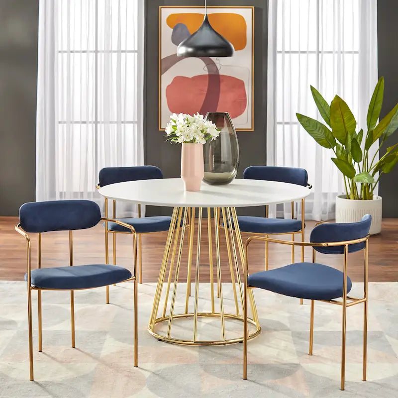 Table à manger ronde - 110 cm de diamètre