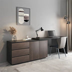 Bureau extensible avec tiroirs de rangement pour le bureau à domicile
