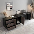 Bureau extensible avec tiroirs de rangement pour le bureau à domicile