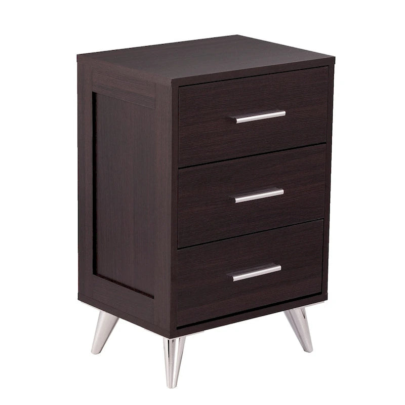 Table de chevet de rangement Mid-century moderne