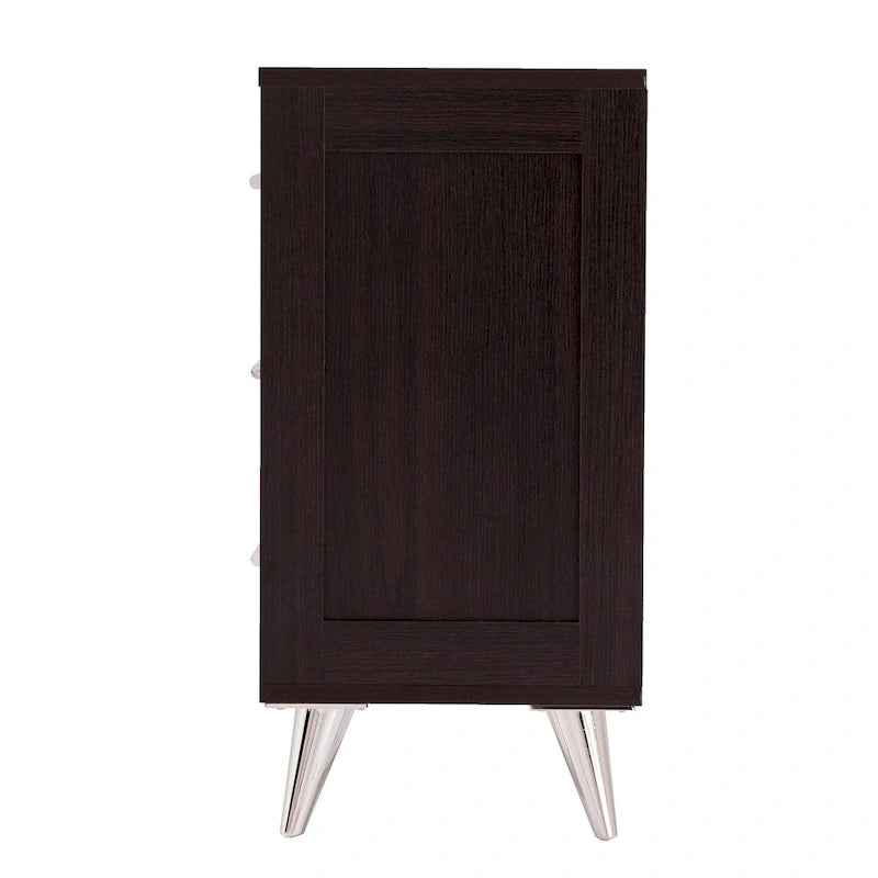 Table de chevet de rangement Mid-century moderne