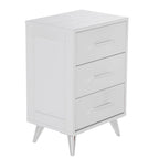 Table de chevet de rangement Mid-century moderne