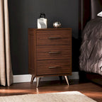 Table de chevet de rangement Mid-century moderne