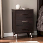 Table de chevet de rangement Mid-century moderne