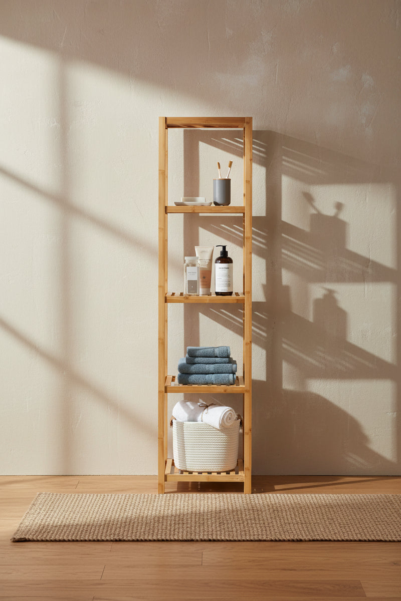 Étagère 5 niveaux en bambou Simple Living