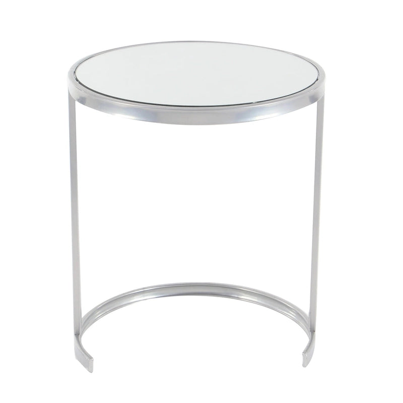 Tables d'appoint en métal noir et doré