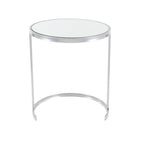 Tables d'appoint en métal noir et doré