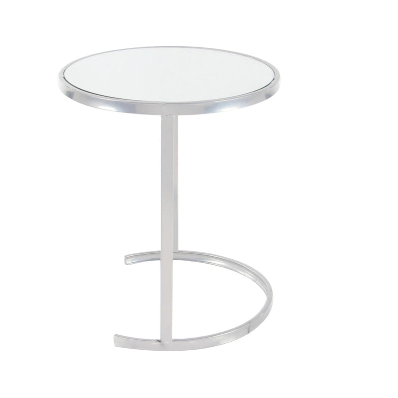 Tables d'appoint en métal noir et doré
