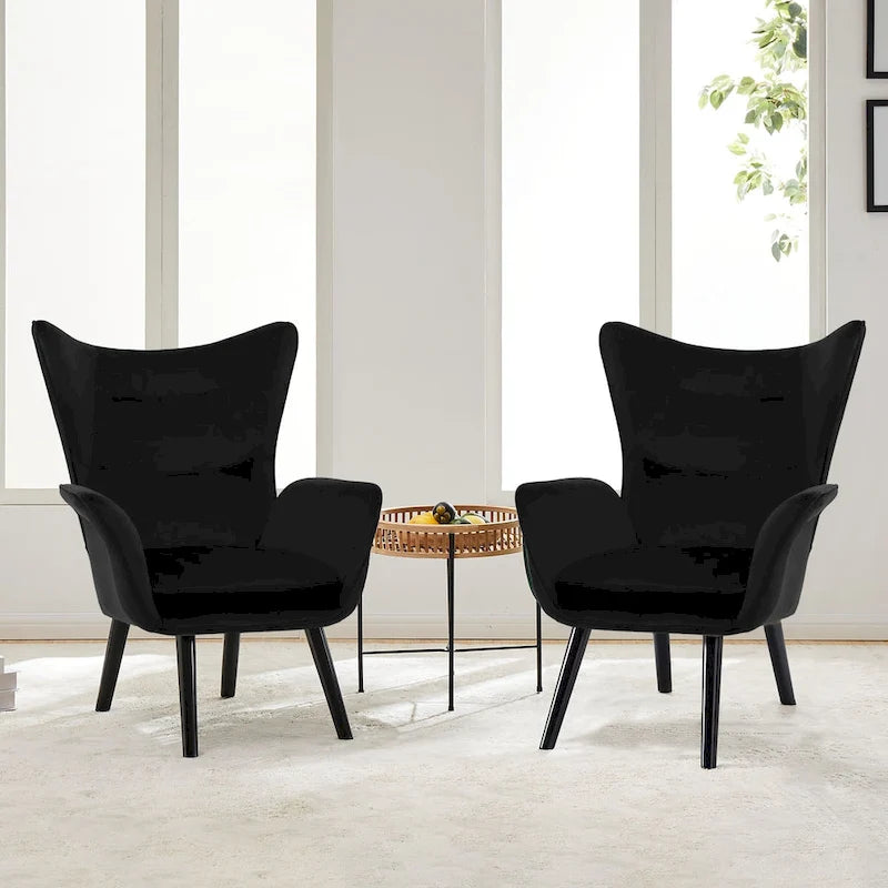 Fauteuil club capitonné, chaise d'appoint de loisirs, individuel - 103 H x 72 L x 84 P cm