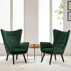 Fauteuil club capitonné, chaise d'appoint de loisirs, individuel - 103 H x 72 L x 84 P cm
