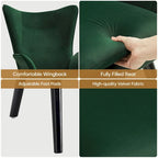 Fauteuil club capitonné, chaise d'appoint de loisirs, individuel - 103 H x 72 L x 84 P cm