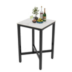 Table à manger de hauteur bar 41,4 - 27,55x27,55x41,4 pouces