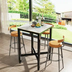 Table à manger de hauteur bar 41,4 - 27,55x27,55x41,4 pouces