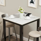 Table à manger de hauteur bar 41,4 - 27,55x27,55x41,4 pouces