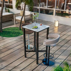 Table à manger de hauteur bar 41,4 - 27,55x27,55x41,4 pouces