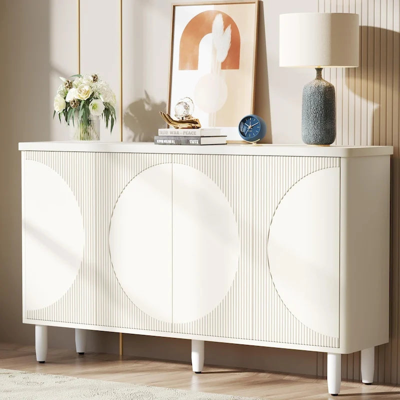 Bahut moderne de 150 cm avec portes
