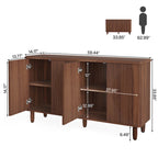 Bahut moderne de 150 cm avec portes