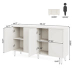 Bahut moderne de 150 cm avec portes