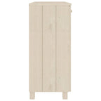 Bahut-Buffet pour Salon Cuisine HAMAR Bois Massif Pin - 85x35x80