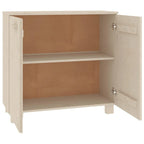 Bahut-Buffet pour Salon Cuisine HAMAR Bois Massif Pin - 85x35x80